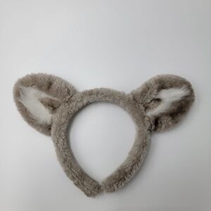 Great Wolf Lodge Furry Gray Plush Ears Souvenir Headband Cosplay Costume